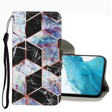 Load image into Gallery viewer, Coloured Drawing Pattern Leather Phone Case, For Samsung Galaxy S22 Ultra 5G, For Samsung Galaxy S22 5G, For Samsung Galaxy S22+ 5G