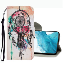 Load image into Gallery viewer, Coloured Drawing Pattern Leather Phone Case, For Samsung Galaxy S22 Ultra 5G, For Samsung Galaxy S22 5G, For Samsung Galaxy S22+ 5G