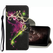Load image into Gallery viewer, Coloured Drawing Pattern Leather Phone Case, For Xiaomi Redmi Note 11 5G China, For Xiaomi Redmi Note 11 Pro 5G China, For Xiaomi Redmi Note 10 5G