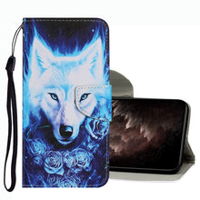 Load image into Gallery viewer, Coloured Drawing Pattern Leather Phone Case, For Xiaomi Redmi Note 11 5G China, For Xiaomi Redmi Note 11 Pro 5G China, For Xiaomi Redmi Note 10 5G