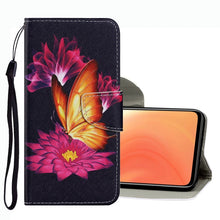 Load image into Gallery viewer, Coloured Drawing Pattern Leather Phone Case, For Xiaomi Mi 10T / 10T Pro, For Xiaomi Mi 10T Lite, For Xiaomi Mi 11T