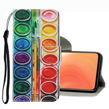Load image into Gallery viewer, Coloured Drawing Pattern Leather Phone Case, For Xiaomi Mi 10T / 10T Pro, For Xiaomi Mi 10T Lite, For Xiaomi Mi 11T