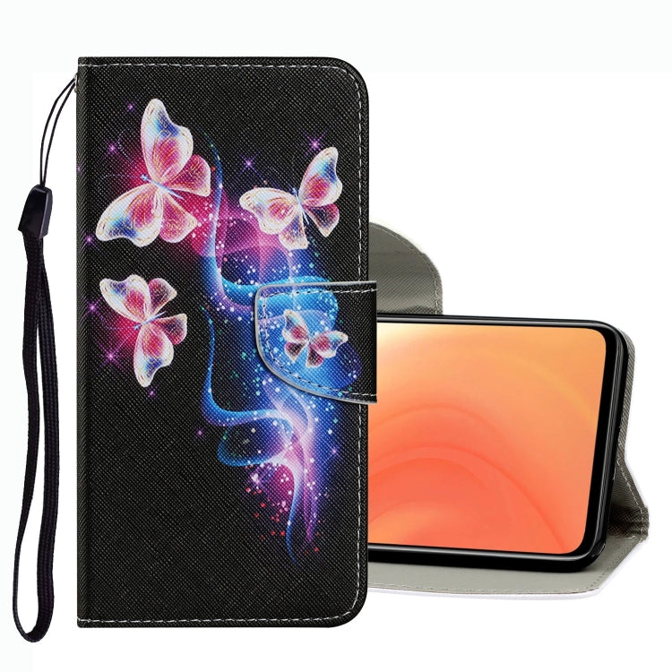 Coloured Drawing Pattern Leather Phone Case, For Xiaomi Mi 10T / 10T Pro, For Xiaomi Mi 10T Lite, For Xiaomi Mi 11T