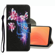Load image into Gallery viewer, Coloured Drawing Pattern Leather Phone Case, For Xiaomi Mi 10T / 10T Pro, For Xiaomi Mi 10T Lite, For Xiaomi Mi 11T