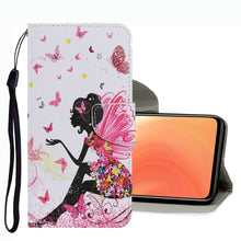 Load image into Gallery viewer, Coloured Drawing Pattern Leather Phone Case, For Xiaomi Mi 10T / 10T Pro, For Xiaomi Mi 10T Lite, For Xiaomi Mi 11T