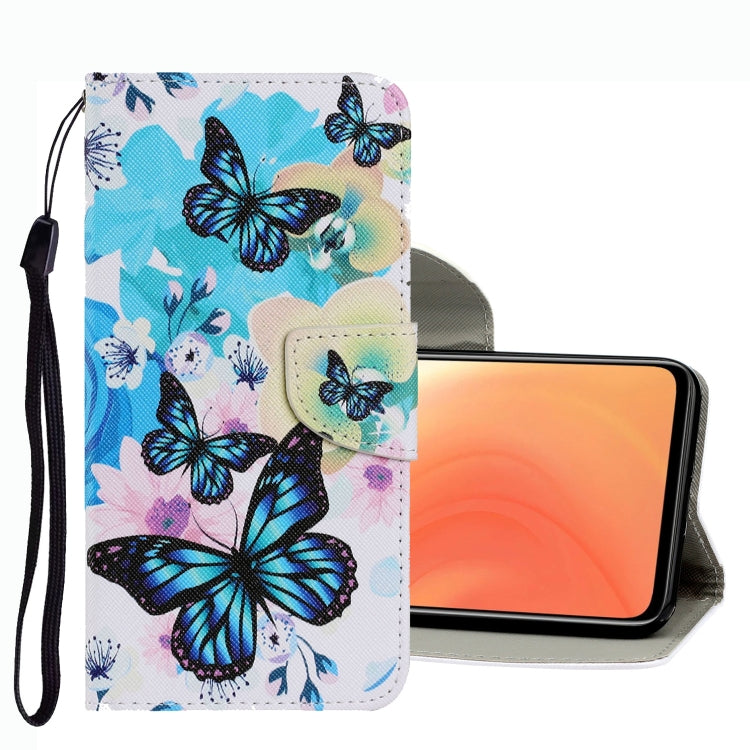 Coloured Drawing Pattern Leather Phone Case, For Xiaomi Mi 10T / 10T Pro, For Xiaomi Mi 10T Lite, For Xiaomi Mi 11T