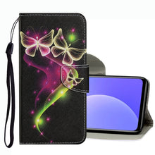 Load image into Gallery viewer, Coloured Drawing Pattern Leather Phone Case, For Xiaomi Mi 10T / 10T Pro, For Xiaomi Mi 10T Lite, For Xiaomi Mi 11T