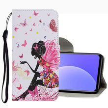 Load image into Gallery viewer, Coloured Drawing Pattern Leather Phone Case, For Xiaomi Mi 10T / 10T Pro, For Xiaomi Mi 10T Lite, For Xiaomi Mi 11T