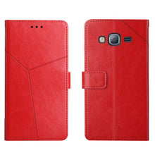 Load image into Gallery viewer, Y Stitching Horizontal Flip Leather Phone Case, For Samsung Galaxy A03S, For Samsung Galaxy J2 Prime, For Samsung Galaxy Note 8, For Samsung Galaxy S7, For Samsung Galaxy S7 Edge, For Samsung Galaxy S8, For Samsung Galaxy S8+                           ...