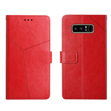 Load image into Gallery viewer, Y Stitching Horizontal Flip Leather Phone Case, For Samsung Galaxy A03S, For Samsung Galaxy J2 Prime, For Samsung Galaxy Note 8, For Samsung Galaxy S7, For Samsung Galaxy S7 Edge, For Samsung Galaxy S8, For Samsung Galaxy S8+                           ...