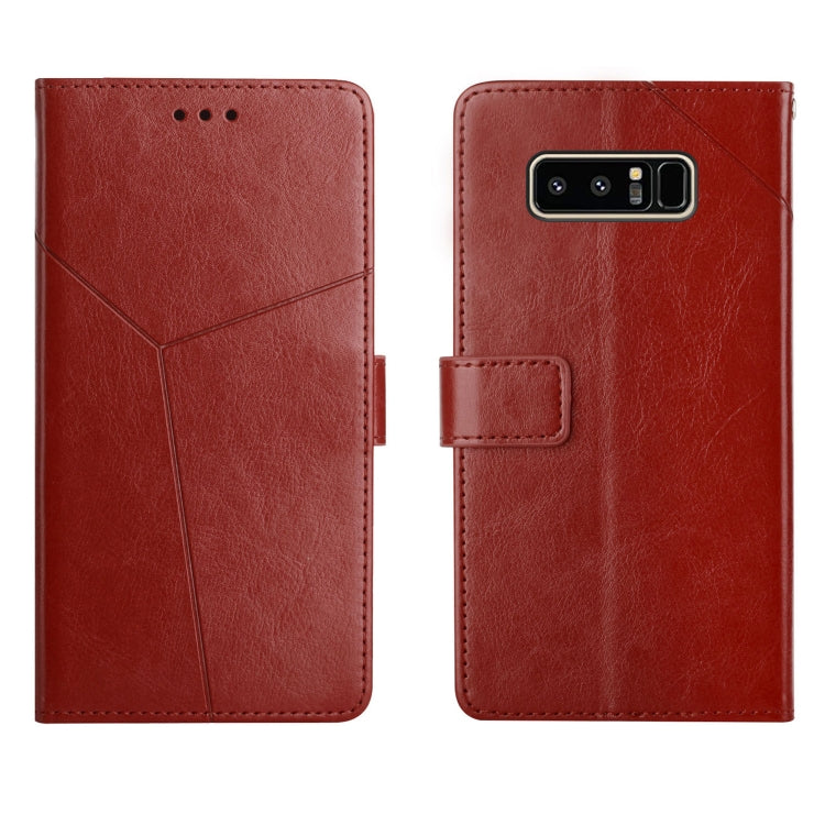 Y Stitching Horizontal Flip Leather Phone Case, For Samsung Galaxy A03S, For Samsung Galaxy J2 Prime, For Samsung Galaxy Note 8, For Samsung Galaxy S7, For Samsung Galaxy S7 Edge, For Samsung Galaxy S8, For Samsung Galaxy S8+                           ...