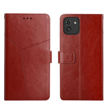 Load image into Gallery viewer, Y Stitching Horizontal Flip Leather Phone Case, For Samsung Galaxy A03S, For Samsung Galaxy J2 Prime, For Samsung Galaxy Note 8, For Samsung Galaxy S7, For Samsung Galaxy S7 Edge, For Samsung Galaxy S8, For Samsung Galaxy S8+                           ...