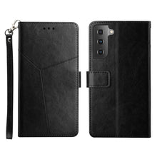 Load image into Gallery viewer, Y Stitching Horizontal Flip Leather Phone Case, For Samsung Galaxy S22, For Samsung Galaxy S22+, For Samsung Galaxy S22 Ultra