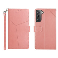 Load image into Gallery viewer, Y Stitching Horizontal Flip Leather Phone Case, For Samsung Galaxy S22, For Samsung Galaxy S22+, For Samsung Galaxy S22 Ultra