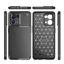 Load image into Gallery viewer, Carbon Fiber Texture Shockproof TPU Phone Case, For OPPO Reno7 4G Global