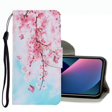 Load image into Gallery viewer, Coloured Drawing Pattern Leather Phone Case, For iPhone 13 mini, For iPhone 13, For iPhone 13 Pro