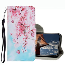 Load image into Gallery viewer, Coloured Drawing Pattern Leather Phone Case, For iPhone 13 mini, For iPhone 13, For iPhone 13 Pro