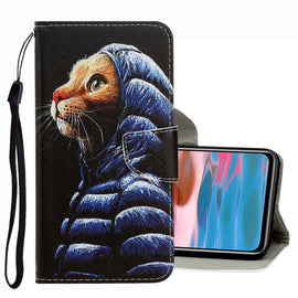 3D Colored Drawing Leather Phone Case, For Xiaomi Redmi Note 10 4G, For Xiaomi Redmi Note 10 5G, For Xiaomi Redmi Note 10 Pro