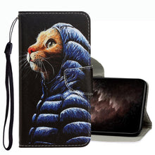 Load image into Gallery viewer, 3D Colored Drawing Leather Phone Case, For Xiaomi Mi 11T
