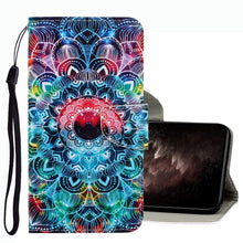 Load image into Gallery viewer, 3D Colored Drawing Leather Phone Case, For Xiaomi Mi 11T