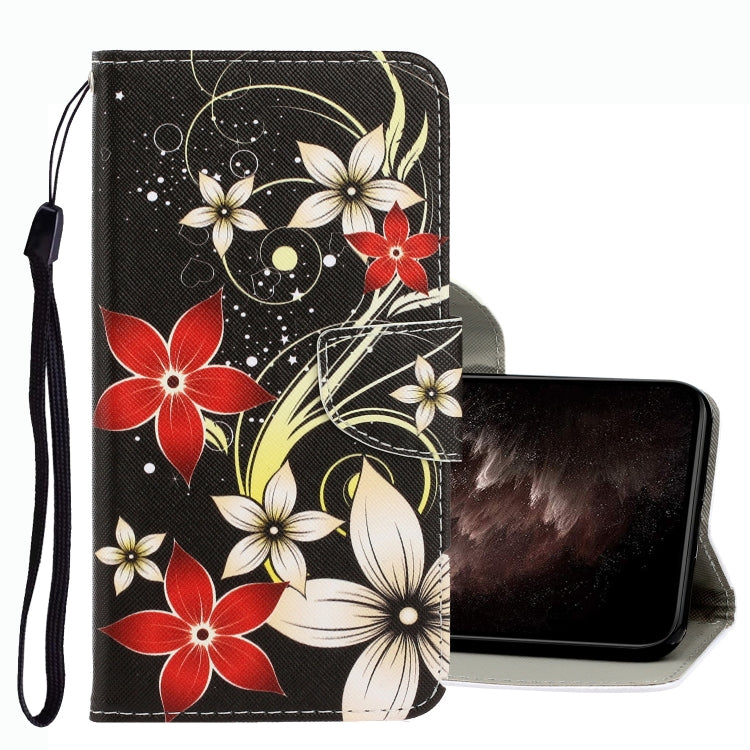 3D Colored Drawing Leather Phone Case, For Xiaomi Mi 11T