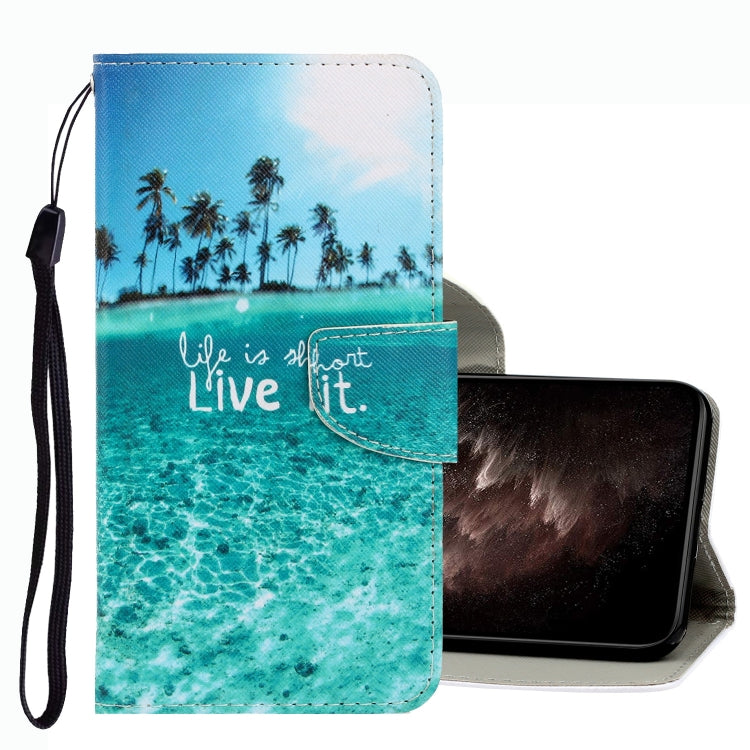 3D Colored Drawing Leather Phone Case, For Xiaomi Mi 11T
