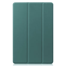 Load image into Gallery viewer, Three-folding Holder Custer Texture Leather Tablet Case, For Samsung Galaxy Tab S8