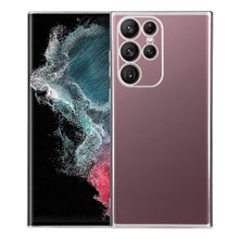 Load image into Gallery viewer, SULADA Electroplating Shockproof Ultra-thin TPU Phone Case, For Samsung Galaxy S22 5G, For Samsung Galaxy S22 Ultra 5G, For Samsung Galaxy S22+ 5G