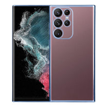 Load image into Gallery viewer, SULADA Electroplating Shockproof Ultra-thin TPU Phone Case, For Samsung Galaxy S22 5G, For Samsung Galaxy S22 Ultra 5G, For Samsung Galaxy S22+ 5G