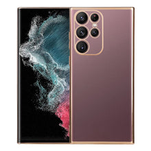 Load image into Gallery viewer, SULADA Electroplating Shockproof Ultra-thin TPU Phone Case, For Samsung Galaxy S22 5G, For Samsung Galaxy S22 Ultra 5G, For Samsung Galaxy S22+ 5G