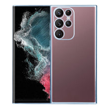 Load image into Gallery viewer, SULADA Electroplating Shockproof Ultra-thin TPU Phone Case, For Samsung Galaxy S22 5G, For Samsung Galaxy S22 Ultra 5G, For Samsung Galaxy S22+ 5G