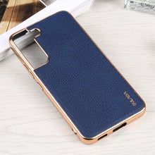 Load image into Gallery viewer, SULADA Shockproof TPU + Handmade Leather Phone Case, For Samsung Galaxy S22 5G, For Samsung Galaxy S22 Ultra 5G, For Samsung Galaxy S22+ 5G
