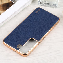 Load image into Gallery viewer, SULADA Shockproof TPU + Handmade Leather Phone Case, For Samsung Galaxy S22 5G, For Samsung Galaxy S22 Ultra 5G, For Samsung Galaxy S22+ 5G