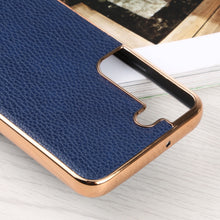 Load image into Gallery viewer, SULADA Shockproof TPU + Handmade Leather Phone Case, For Samsung Galaxy S22 5G, For Samsung Galaxy S22 Ultra 5G, For Samsung Galaxy S22+ 5G