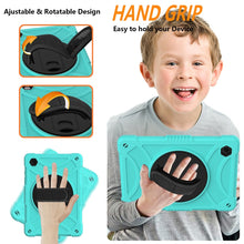 Load image into Gallery viewer, Rotary Grab Silicone + PC Tablet Case, For Samsung Galaxy Tab A8 10.5 2021