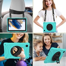 Load image into Gallery viewer, Rotary Grab Silicone + PC Tablet Case, For Samsung Galaxy Tab A8 10.5 2021