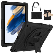 Load image into Gallery viewer, Rotary Grab Silicone + PC Tablet Case, For Samsung Galaxy Tab A8 10.5 2021