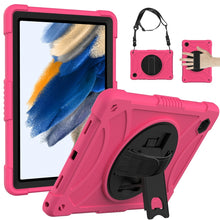Load image into Gallery viewer, Rotary Grab Silicone + PC Tablet Case, For Samsung Galaxy Tab A8 10.5 2021