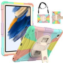 Load image into Gallery viewer, Rotary Grab Silicone + PC Tablet Case, For Samsung Galaxy Tab A8 10.5 2021