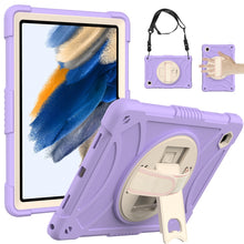 Load image into Gallery viewer, Rotary Grab Silicone + PC Tablet Case, For Samsung Galaxy Tab A8 10.5 2021