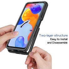 Load image into Gallery viewer, Starry Sky Solid Color PC + TPU Phone Case with PET Film, For Xiaomi Redmi Note 11 Pro Global, For Xiaomi Redmi Note 11S Global