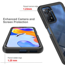 Load image into Gallery viewer, Starry Sky Solid Color PC + TPU Phone Case with PET Film, For Xiaomi Redmi Note 11 Pro Global, For Xiaomi Redmi Note 11S Global
