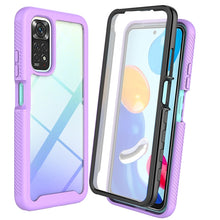 Load image into Gallery viewer, Starry Sky Solid Color PC + TPU Phone Case with PET Film, For Xiaomi Redmi Note 11 Pro Global, For Xiaomi Redmi Note 11S Global