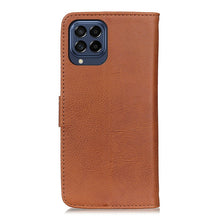 Load image into Gallery viewer, KHAZNEH Cowhide Texture Horizontal Flip Leather Phone Case, For Samsung Galaxy M53 5G