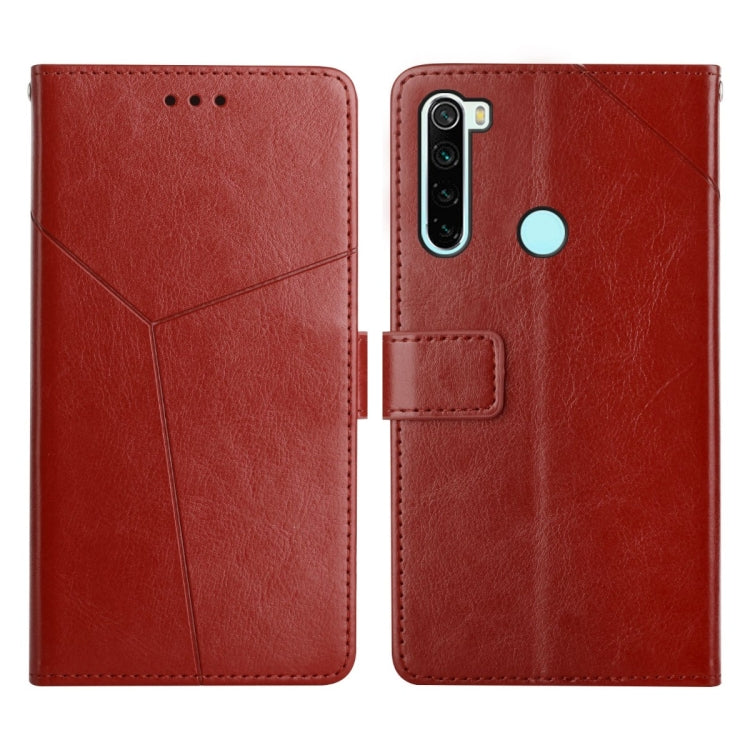 Y Stitching Horizontal Flip Leather Phone Case, For Xiaomi Redmi K40 / K40 Pro, For Xiaomi Redmi Note 8, For Xiaomi Redmi Note 8 Pro, For Xiaomi Redmi Note 8T, For Xiaomi Redmi Note 9 5G / Note 9T 5G, For Xiaomi Redmi Note 10 5G                        ...
