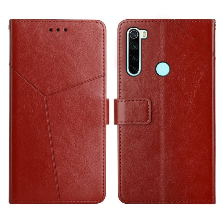 Y Stitching Horizontal Flip Leather Phone Case, For Xiaomi Redmi K40 / K40 Pro, For Xiaomi Redmi Note 8, For Xiaomi Redmi Note 8 Pro, For Xiaomi Redmi Note 8T, For Xiaomi Redmi Note 9 5G / Note 9T 5G, For Xiaomi Redmi Note 10 5G                        ...