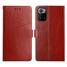 Load image into Gallery viewer, Y Stitching Horizontal Flip Leather Phone Case, For Xiaomi Redmi Note 7 / Note 7 Pro, For Xiaomi Redmi Note 9 Pro 4G, For Xiaomi Redmi Note 10 4G, For Xiaomi Redmi Note 10 Pro 5G / Poco X3 GT, For Xiaomi Redmi 8 / 8A, For Xiaomi Mi 10 Lite 5G          ...