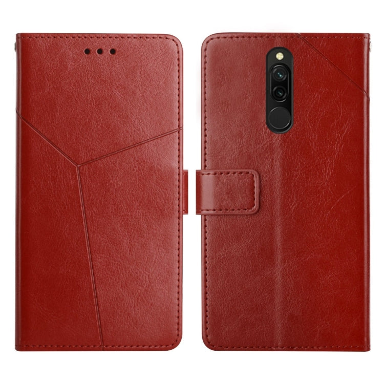 Y Stitching Horizontal Flip Leather Phone Case, For Xiaomi Redmi Note 7 / Note 7 Pro, For Xiaomi Redmi Note 9 Pro 4G, For Xiaomi Redmi Note 10 4G, For Xiaomi Redmi Note 10 Pro 5G / Poco X3 GT, For Xiaomi Redmi 8 / 8A, For Xiaomi Mi 10 Lite 5G          ...