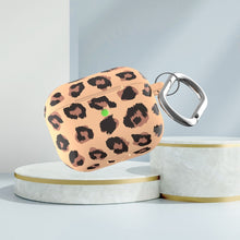 Load image into Gallery viewer, B Series Silicone Printed Leopard Print Wireless Earphone Protective Case, For AirPods 3