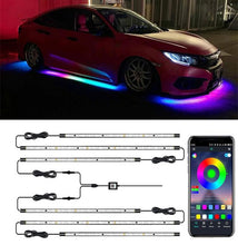 Load image into Gallery viewer, Car Modification Symphony Voice Control LED Chassis Lights, 2 x 60cm + 2 x 90cm, 2 x 60cm + 2 x 180cm, 2 x 90cm + 2 x 120cm, 2 x 120cm + 2 x 150cm, 4 x 60cm + 2 x 90cm, 4 x 60cm + 2 x 120cm, 4 x 60cm + 2 x 150cm, 4 x 60cm + 2 x 180cm